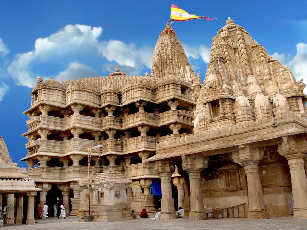 Dwarka Temple Gujarat pilgrimage cab